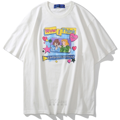 市场上装-T恤-微潮T恤