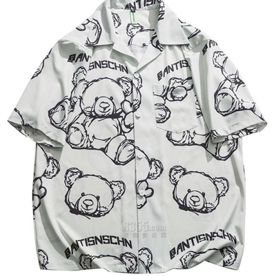 市场上装-衬衫-微潮衬衫