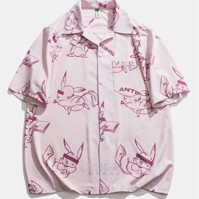 市场上装-衬衫-微潮衬衫