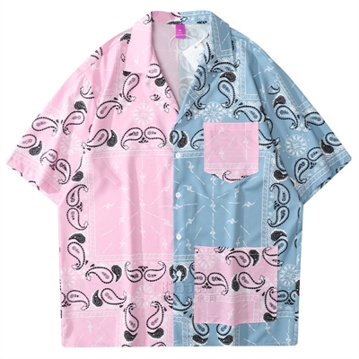 市场上装-衬衫-微潮衬衫