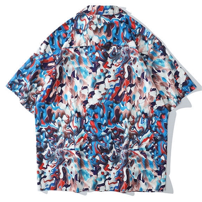 市场上装-衬衫-微潮衬衫