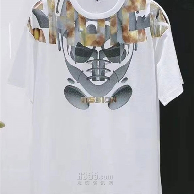 市场上装-T恤-休闲T恤【实拍】