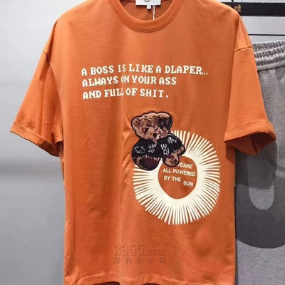 市场上装-T恤-休闲T恤【实拍】