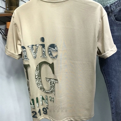 市场上装-T恤-休闲T恤【实拍】