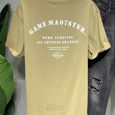 市场上装-T恤-休闲T恤【实拍】