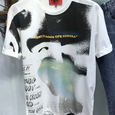 市场上装-T恤-休闲T恤【实拍】