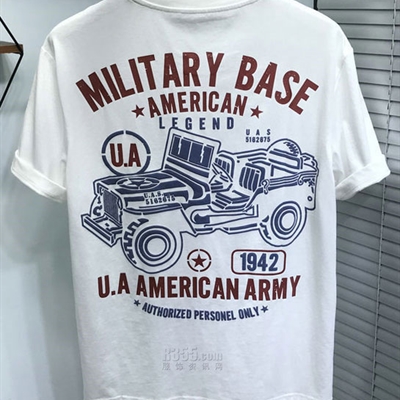 市场上装-T恤-休闲T恤【实拍】