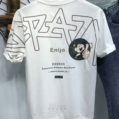 市场上装-T恤-休闲T恤【实拍】