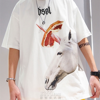 市场上装-T恤-微潮T恤