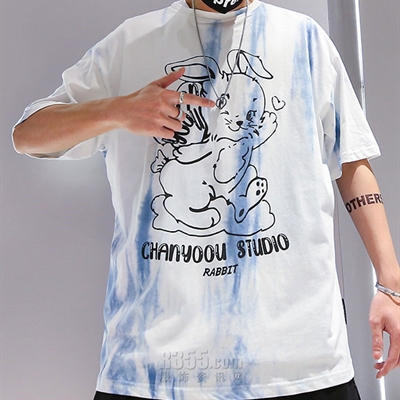 市场上装-T恤-微潮T恤