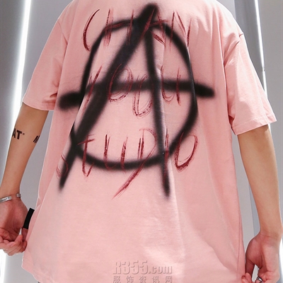 市场上装-T恤-微潮T恤