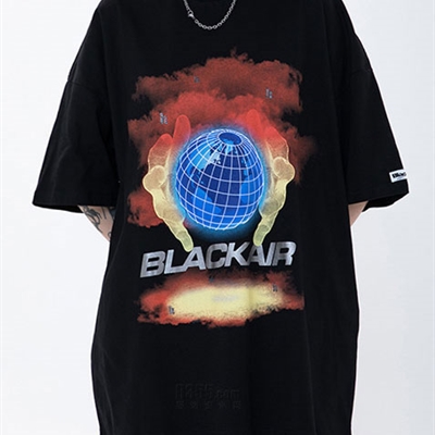 市场上装-T恤-微潮T恤