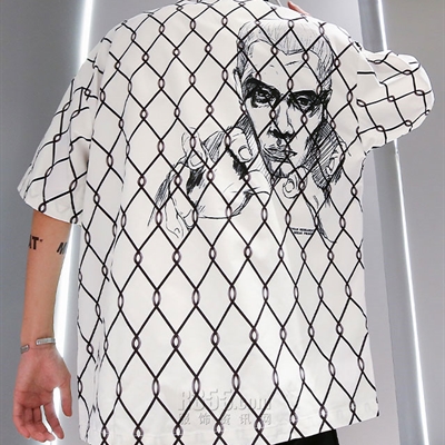 市场上装-衬衫-微潮衬衫