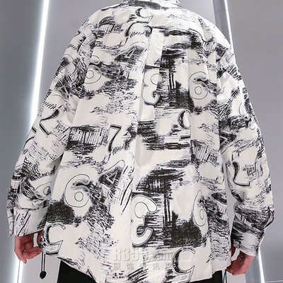 市场上装-衬衫-微潮衬衫