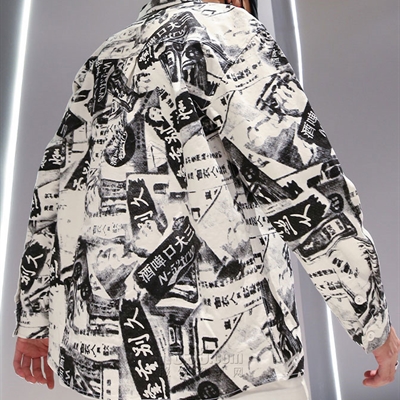 市场上装-衬衫-微潮衬衫