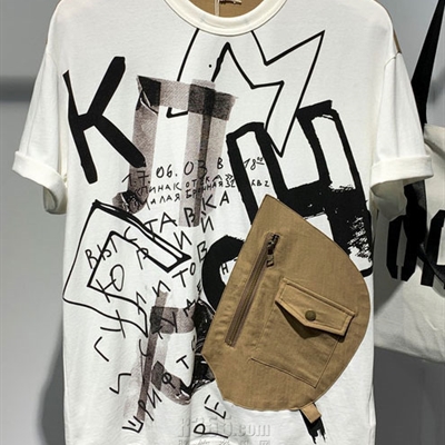 市场上装-T恤-工装T恤【实拍】