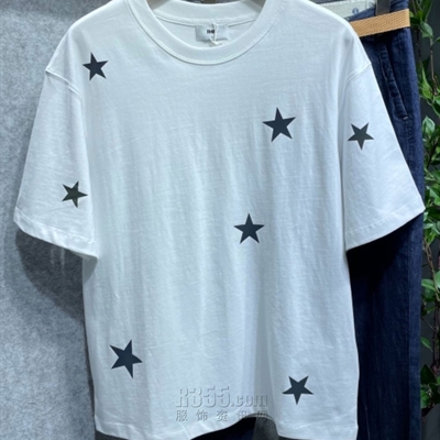 市场上装-T恤-休闲T恤【实拍】