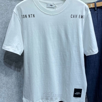 市场上装-T恤-休闲T恤【实拍】