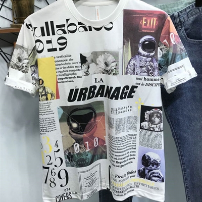 市场上装-T恤-休闲T恤【实拍】