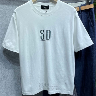 市场上装-T恤-休闲T恤【实拍】