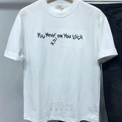 市场上装-T恤-休闲T恤【实拍】