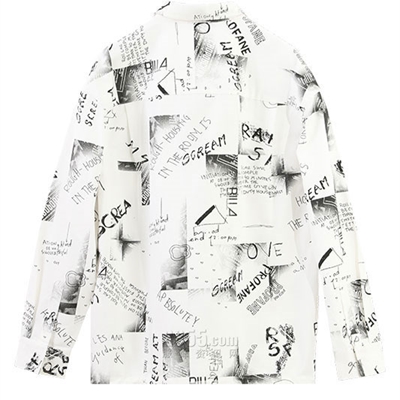 市场上装-衬衫-微潮衬衫