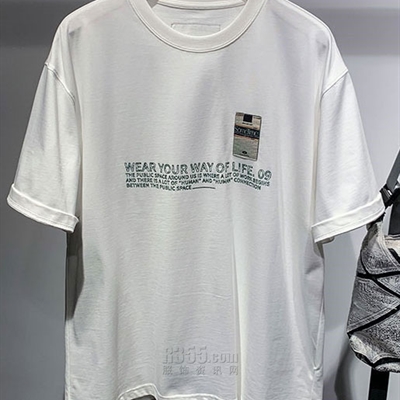 市场上装-T恤-休闲T恤【实拍】