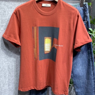 市场上装-T恤-休闲T恤【实拍】