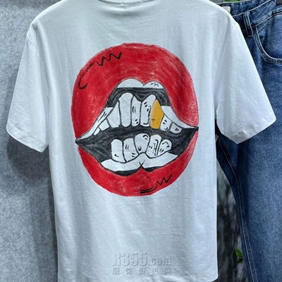 市场上装-T恤-休闲T恤【实拍】