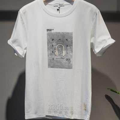 市场上装-T恤-休闲T恤【实拍】