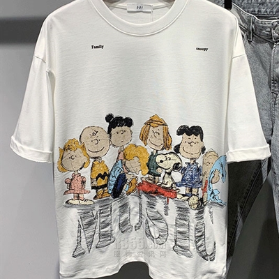 市场上装-T恤-微潮T恤【实拍】