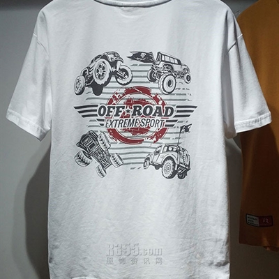 市场上装-T恤-休闲T恤【实拍】