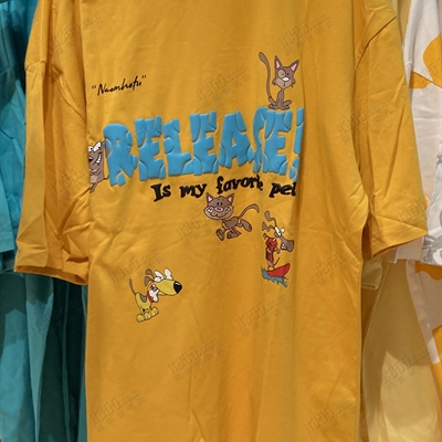 市场上装-T恤-微潮T恤【实拍】