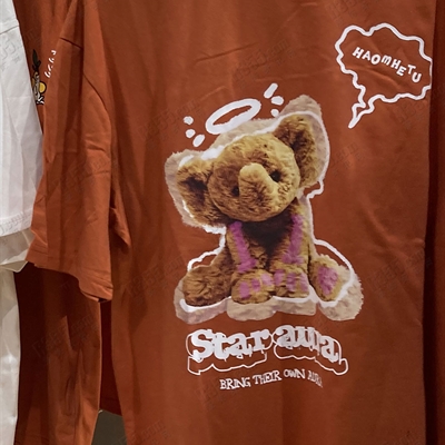 市场上装-T恤-微潮T恤【实拍】