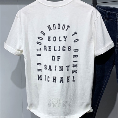 市场上装-T恤-休闲T恤【实拍】