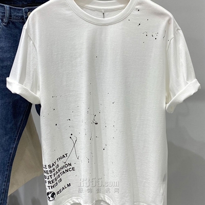 市场上装-T恤-休闲T恤【实拍】