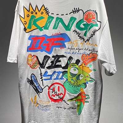 市场上装-T恤-微潮T恤【实拍】