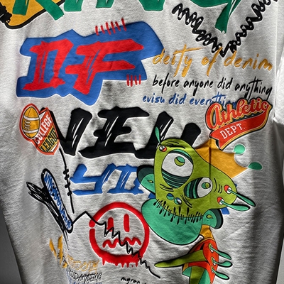 市场上装-T恤-微潮T恤【实拍】