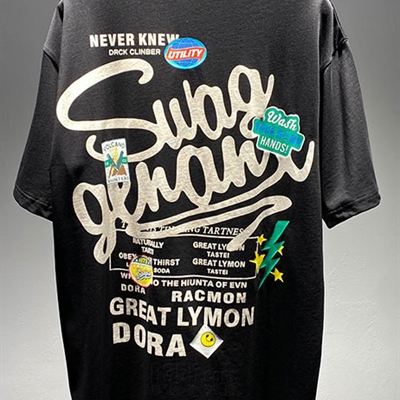 市场上装-T恤-微潮T恤【实拍】