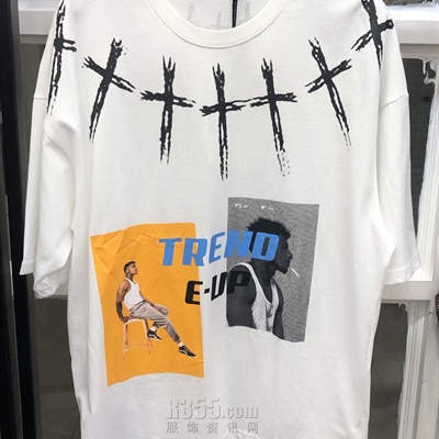 市场上装-T恤-微潮T恤【实拍】