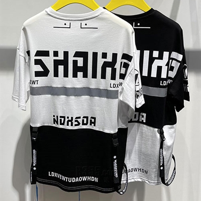 市场上装-T恤-微潮T恤【实拍】