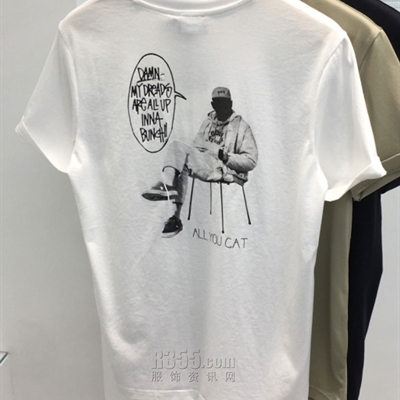 市场上装-T恤-休闲T恤【实拍】