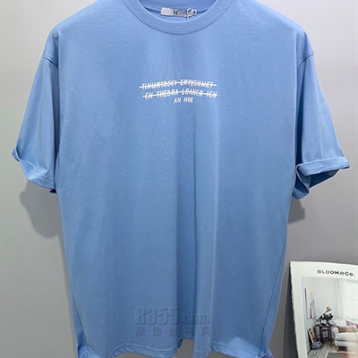 市场上装-T恤-休闲T恤【实拍】