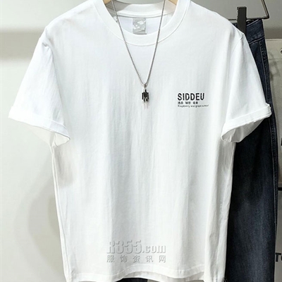市场上装-T恤-休闲T恤【实拍】
