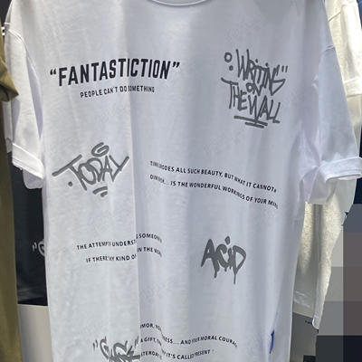 市场上装-T恤-休闲T恤【实拍】