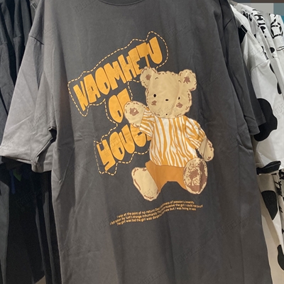 市场上装-T恤-休闲T恤【实拍】