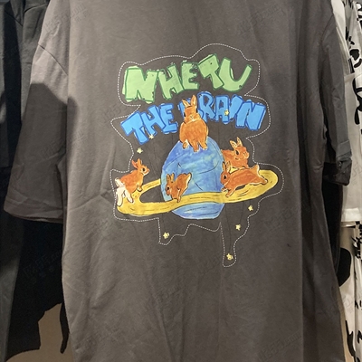 市场上装-T恤-休闲T恤【实拍】