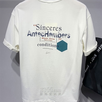 市场上装-T恤-休闲T恤【实拍】