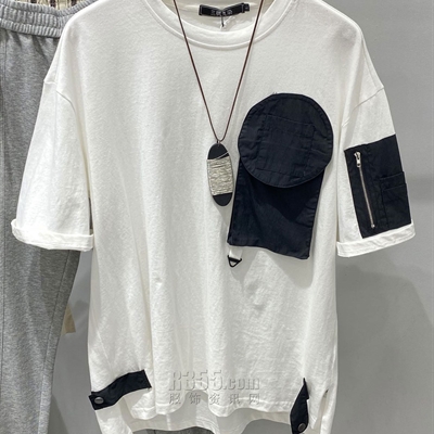 市场上装-T恤-工装T恤【实拍】