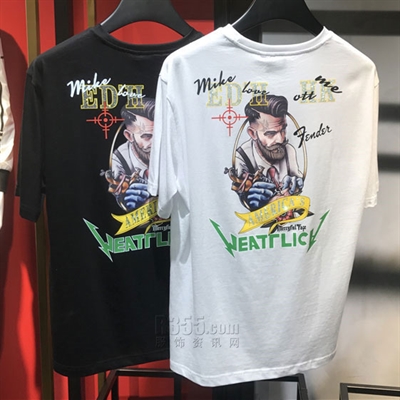 市场上装-T恤-欧货T恤【实拍】